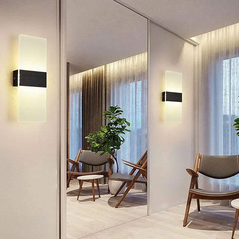 Minimalist Acrylic Wall Sconce Modern Lighting