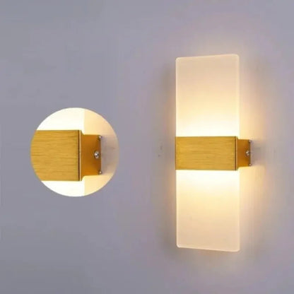 Minimalist Acrylic Wall Sconce Modern Lighting
