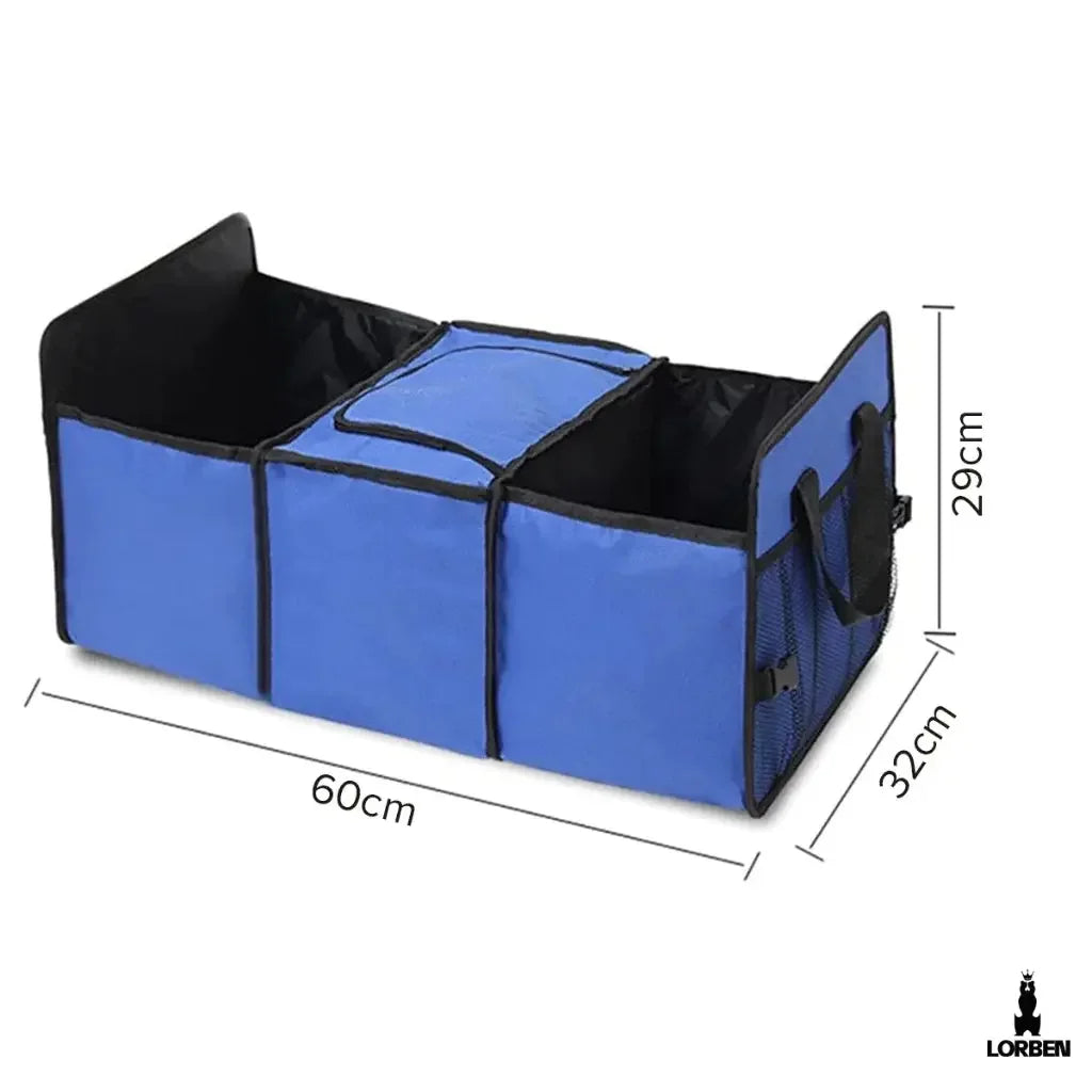 Organizador de Porta-Malas com Compartimento Térmico