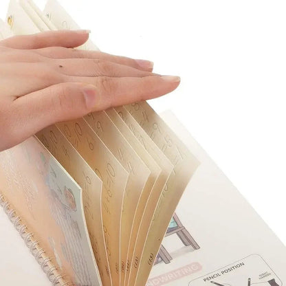 Conjunto de Caderno de Caligrafia Multi-idiomas