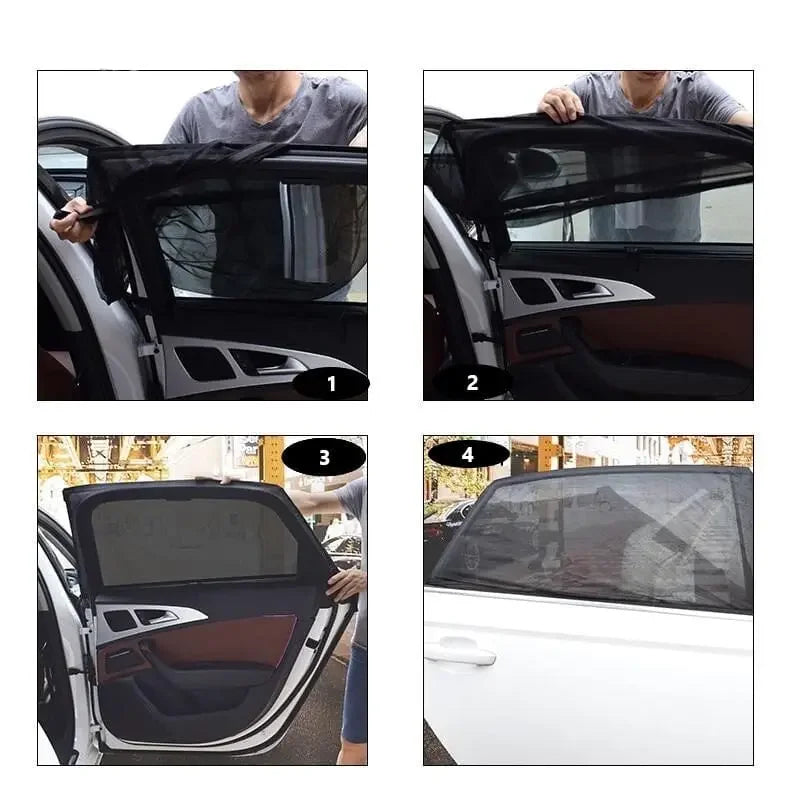 Conjunto de Cortinas para Janelas Automotivas Coltex