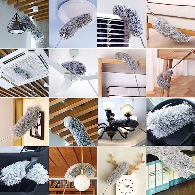 Duster Dobrável e Extensível para Teto