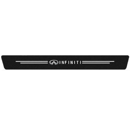 Car Door Sill Carbon Sticker Kit