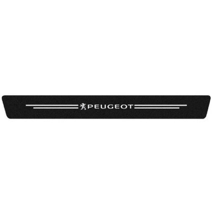 Car Door Sill Carbon Sticker Kit