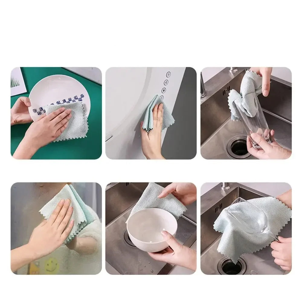 Kit de Microfibra Mágica Escama de Peixe