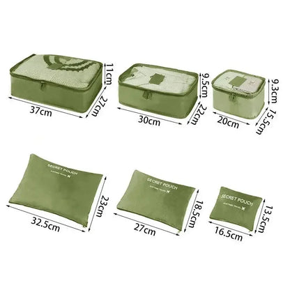 Kit Organizador de Malas para Viagem