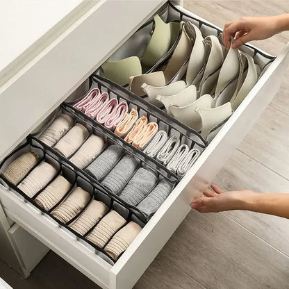 Kit Organizador de Roupa Íntima com Grade de Malha