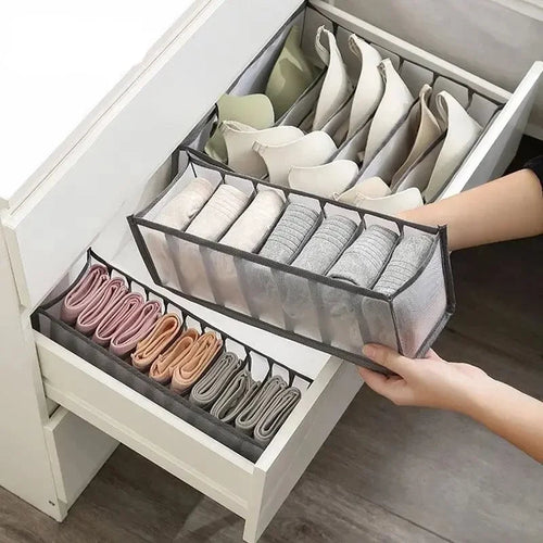 Kit Organizador de Roupa Íntima com Grade de Malha