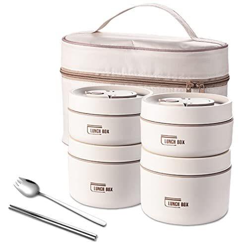 Kit 4 Potes Térmicos para Marmita