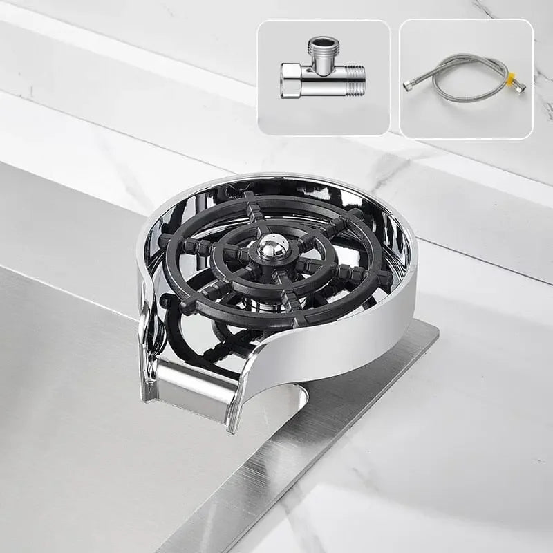 High-Pressure Glass Rinser for Kitchen Sink
