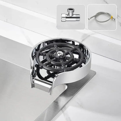 High-Pressure Glass Rinser for Kitchen Sink
