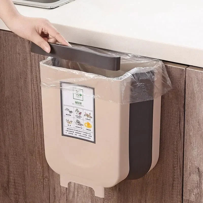 Lixeira Dobrável Inteligente para Cozinha Smart Dumb