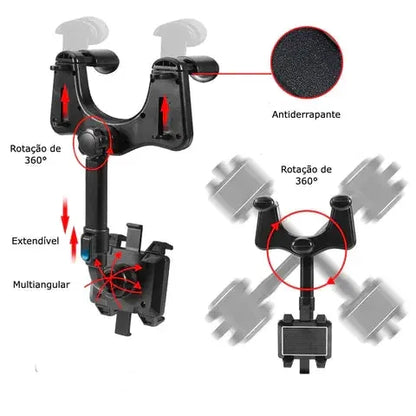 Multi-Angle Car Phone Holder