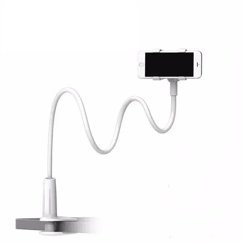 Cell phone holder with bed extension