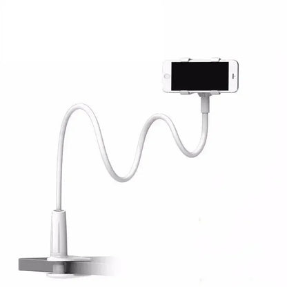 Cell phone holder with bed extension