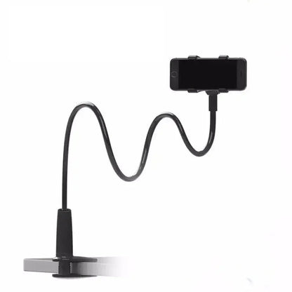 Cell phone holder with bed extension