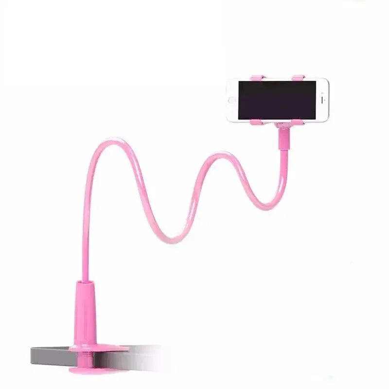 Cell phone holder with bed extension