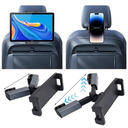Tablet and Cell Phone Holder for the Backseat